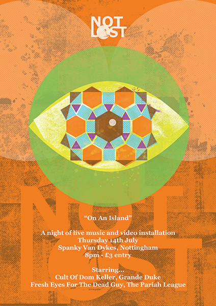 NotLost festival poster